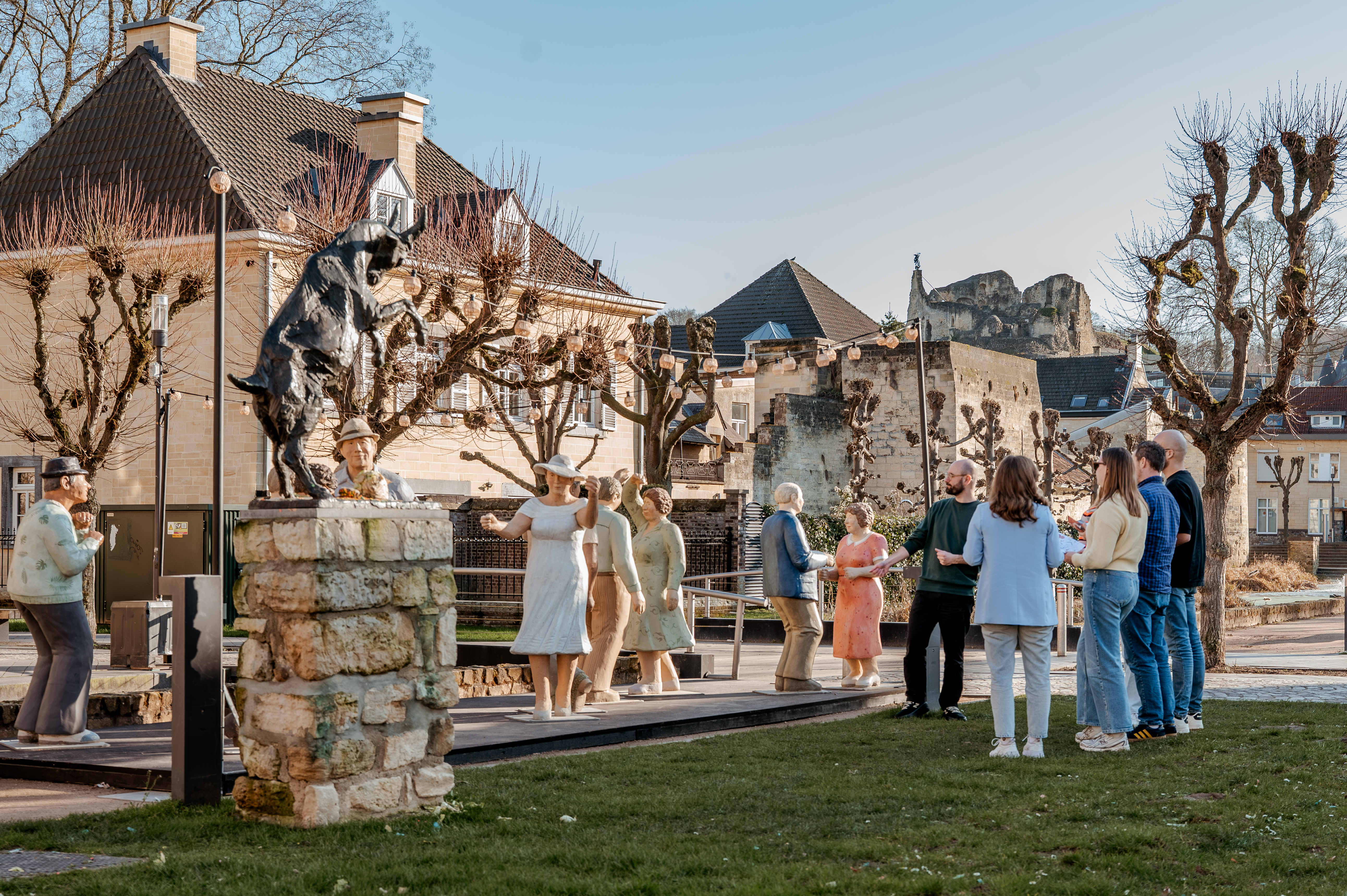 Wandeling langs 'Alledaagse Mensen' met gids