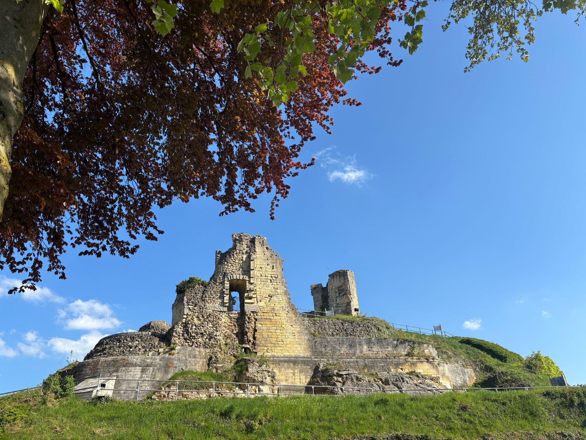 Ridderkampement op de Kasteelruïne